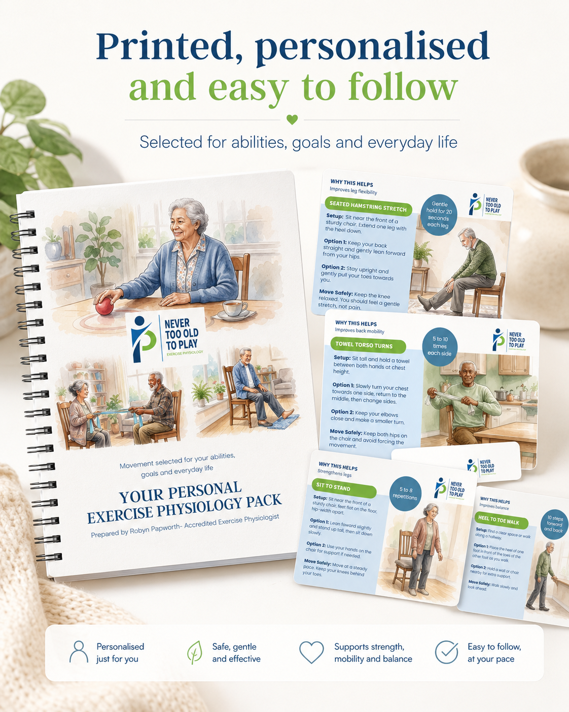 Open personalised Exercise Physiology pack